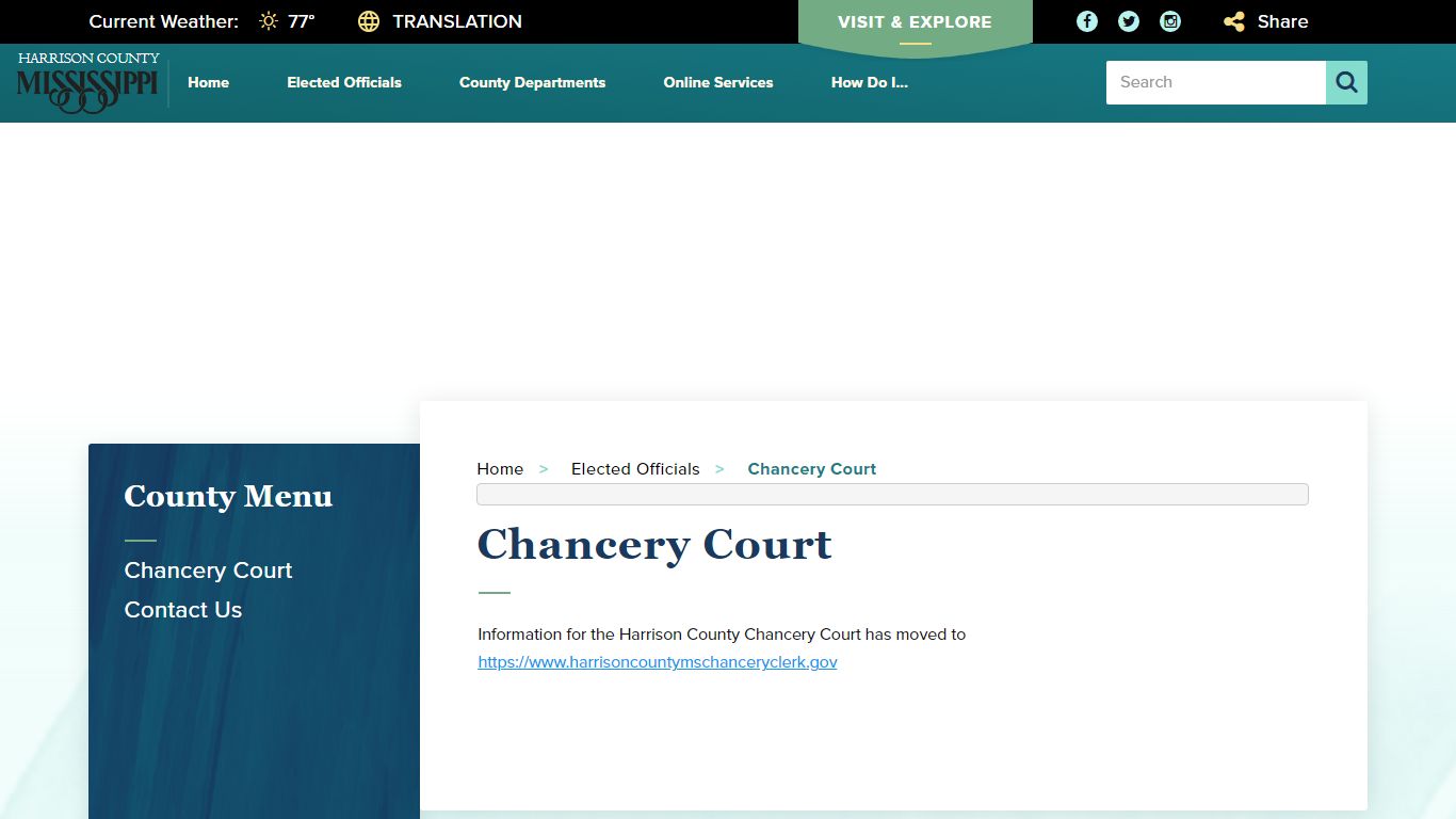 Chancery Court - Harrison County, MS